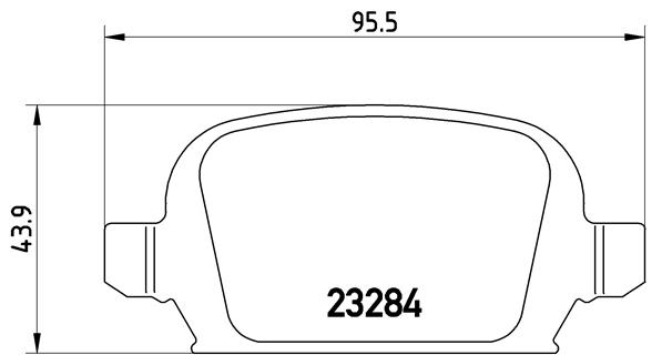 A.B.S. P 59 037 BREMBO Bremsbelagsatz, Scheibenbremse